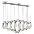 thumbnail image 1 of CWI Lighting Celina Lustre LED avec Finition Chromée, 1 of 2