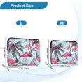 thumbnail image 7 of Iauyy（L)15.7 inch Laptop Sleeve,Shockproof Durable Computer Carrying laptop Bag，Slim Cover for 15.7-16 inch HP Dell Lenovo Asus Notebook,Sky and Palm Trees, 7 of 7