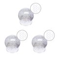 thumbnail image 1 of Ounissouiy 10/Set Soporte de exhibición de acrílico Bola de cristal Canicas de vidrio Base de piedra Mediana Type1 NO1, 1 of 6
