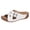 White, variant on Clearence Women’s Fishmouth Wedge Sandals Summer Beach Slides with Adjustable Belt Buckle Thick Non-Slip Sole Arch Support Lightweight Casual Outdoor Footwear