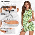 thumbnail image 5 of KUIFORTI Funny Pickle Print Matching Couple Golf Shirts, His and Hers Quick Dry Moisture Wicking Quarter Zip Lapel Outfits for Summer, Golf, Tennis, Casual Wear, Mr & Mrs Gifts, 5 of 7