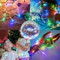 thumbnail image 2 of 3Pack 33ft 100 LED String Lights, Plug in Christmas Glint Lights with 8 Lighting Modes for Home Party Wedding Garden Xmas Tree Decor, Multicolor, 2 of 8