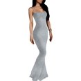 thumbnail image 1 of ORUYROP Robe Maxi Moulante pour Femmes Aguichant à Bretelles Spaghetti Sans Manches Moulante Longue 2023, 1 of 7