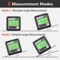 thumbnail image 4 of Digital Angle Finder, Magnetic Attachment, Multiple Measurement Modes, Data Lock Function, Portable and Versatile, Wide Applications for Woodworking Tools, 4 of 7