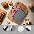 thumbnail image 4 of Pofeuu Cool Flamingos Sunglasses Scene Print Silicone Pot Mat Mitten With Hanging Loop Heat Resistant Oven Mitts Non-Slip Bbq Baking Smoking Potholders, 4 of 7