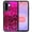 Hot Pink Glitter Sparkle With Black Pink Glitter Leopard, variant on WIRESTER Shockproof Soft Rubber Cover Case for Google Pixel 10a 6.3" 2026, Pink Glitter With Black Pink Leopard