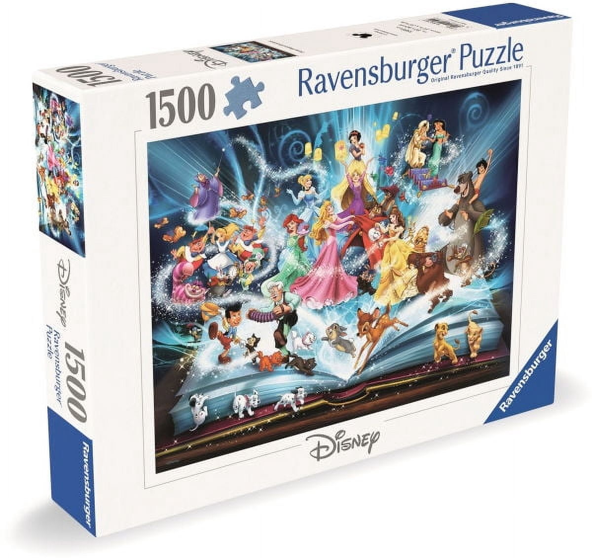 Ravensburger 00710 - Disney’s Magical Storybook - 1500 Piece Puzzle