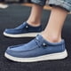 thumbnail image 1 of Zapatos Hombre Lona Barco Lona Transpirable para Viajes al Aire Libre (43) Azul Wdftyju Tenis De Mujer Tenis De Hombre, 1 of 7