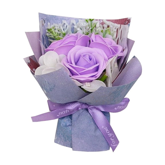 Valentines Day Flowers Valentines Roses Bouquet Flowers Valentines Fake Flowers Soap Flowers Valentine Bouquet Fake Rose Bouquet Valentines Day Bouquet