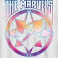 thumbnail image 2 of Boy's The Marvels Heroes Crest Graphic Tee White Large, 2 of 4
