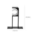 thumbnail image 2 of 2PCS Curtain Rod Side Mount Brackets Single Rod Curtain Rail Mount Brackets, 2 of 9