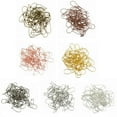 thumbnail image 6 of 50pcs Brass Metal Kidney Earring Hook Ear Wire For Jewelry Making Findings Bronze, 25mm, 6 of 6