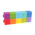 thumbnail image 4 of Juego de 12 piezas de bloques de construcción de de sílice para bebés, cubos numéricos para niños pequeños, juguete educativo de aprendizaje Baoblaze Bloques de construcción de niños juguete, 4 of 8