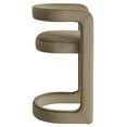 thumbnail image 6 of Modway Winslow 27"H Performance Velvet Upholstered Counter Stool in Taupe, 6 of 9