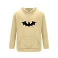 thumbnail image 5 of Gamivast Men's 2 Piece Graphic Hoodie Set Bat Logo Print Sweatshirt and Joggers Warm Soft Tracksuit for Casual Daily Gym Workout Sporty Athletic Outfit, 5 of 5