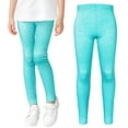 thumbnail image 3 of Akiihool Teen Girl Pants for School Girls' School Uniform Jogger Pants Twill Pant (Sky Blue,9-10 Years), 3 of 4