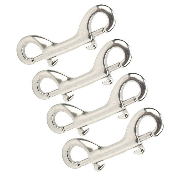 Lyumo L90mm Marine Stainless Steel 316 Double End Bolt Clips Heavy Duty Snap Hook For Pet Chain,double End Bolt Snap Hook,316 Stainless Steel Double E