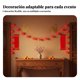 thumbnail image 5 of Abbraccia Farolillo LED rojo con borla, decoración festiva para el hogar en Año Nuevo, 5 of 6