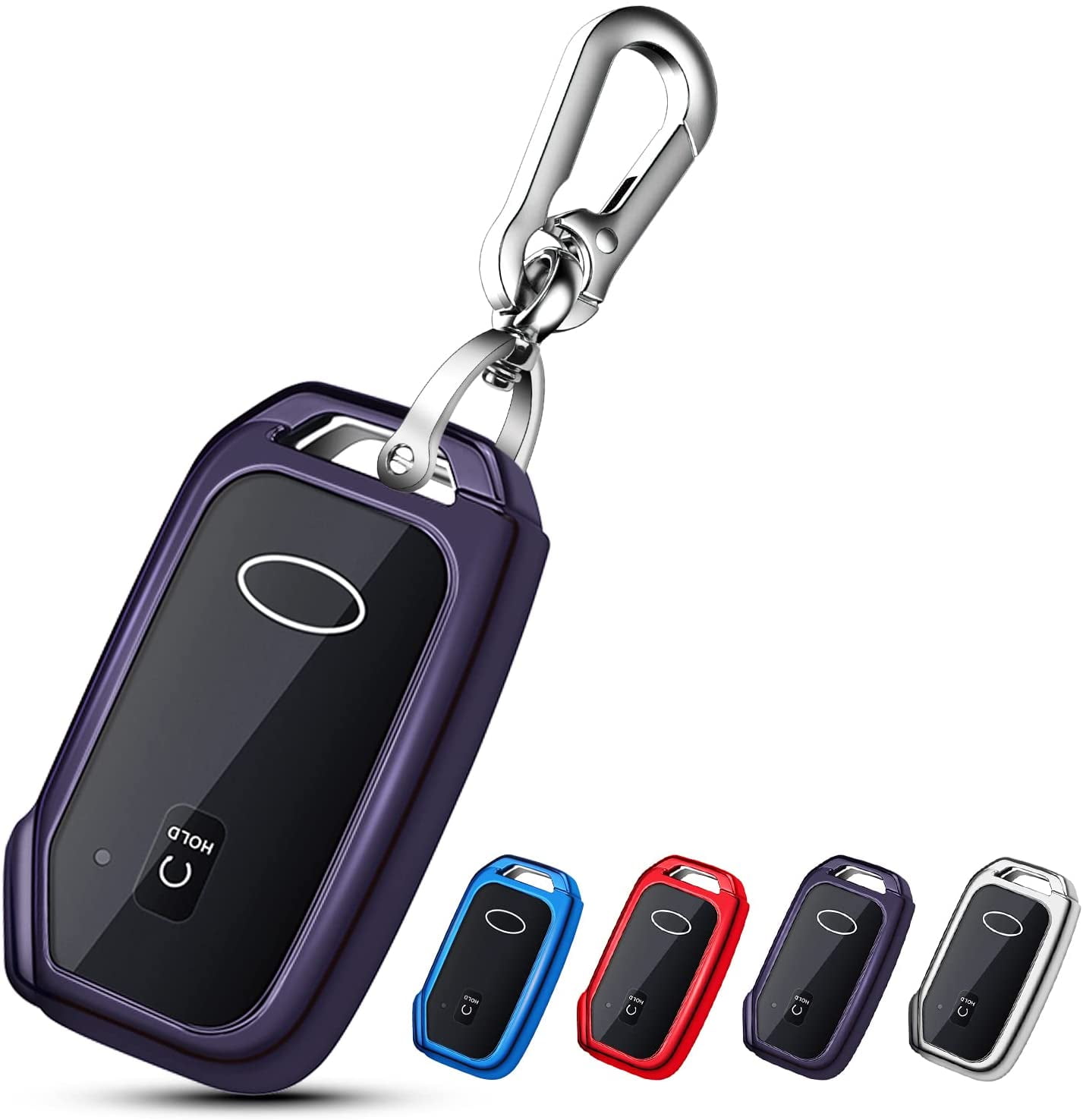 Aazon.co: Kirsnda For Kia Key Fob Cover,case With Etal Buckle,Soft