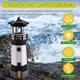 thumbnail image 4 of Led Solar Rotating Lighthouse Outdoor Garden Decorative Light Garden Landscape Light Beacon Rotating Beam Light,A, 4 of 5