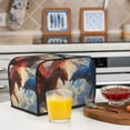 thumbnail image 6 of Lsque Cloud Red And Blue Dragon Print 2 Slice Toaster Cover , Kitchen Appliance Dustproof Protector , Toaster Protector Dustproof Kitchen Appliance Cover, 6 of 7