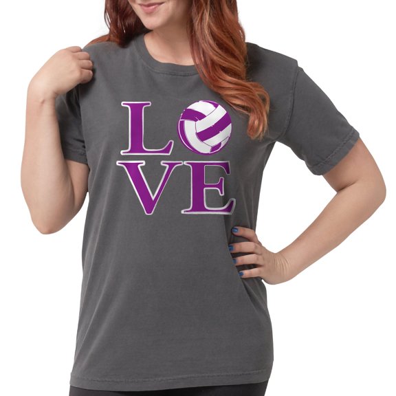 CafePress - Painted Love Netball Womens Comfort Colors Shirt - Womens Comfort Colors® Shirt