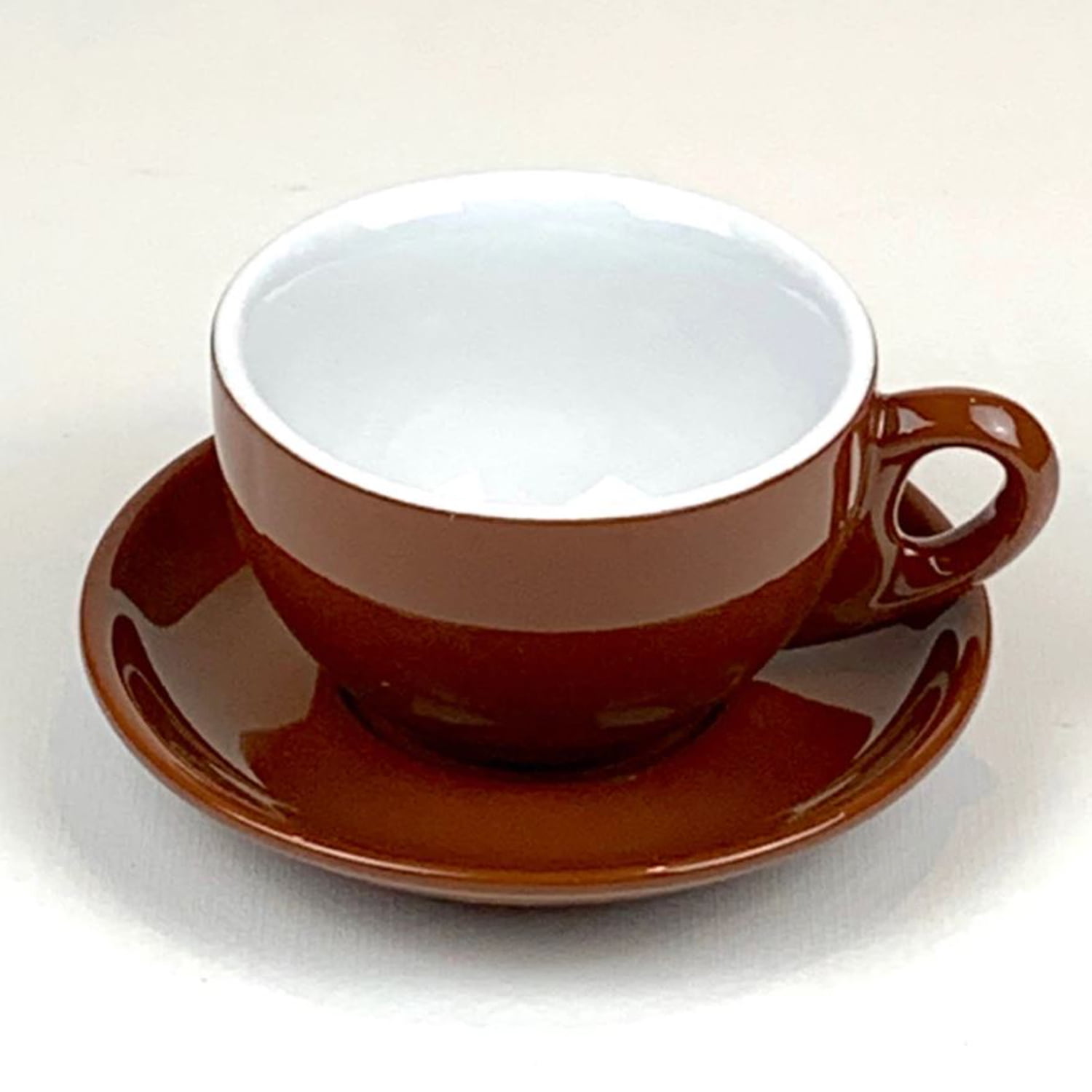 Brand new Nespresso 2 Pure Espresso Cups & 2 saucers Big Game Design 
