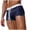 Dark Blue, variant on Men's Square Leg Swim Briefs Tight Swim Trunks Swimsuit Athletic Bathing Suit Swimwear with Liner