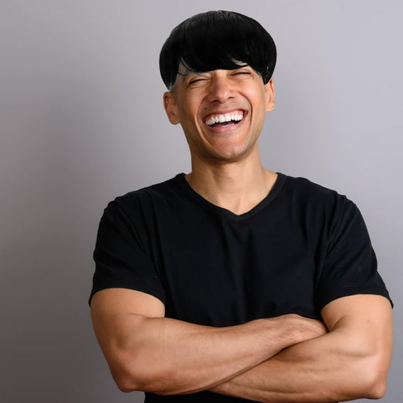 ORDDIART Men Short Black Wig 1Pcs for Short Hair Style and Natural Look