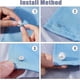 thumbnail image 4 of 100 piezas de broches de perlas en 5 tamaños, botones de perlas, remaches de perlas, botones sin coser, botones de rosca de perlas, alfileres de perlas removibles y reutilizables., 4 of 8