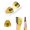 100pcs, variant on Nail Forms for Gel Builder Self Adhesive NailExtension Stickers for Poly nail Gel and Acrylic with Tip Sculpting NailForms Nail Art for Home & Salon (Black 100)