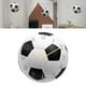 thumbnail image 5 of Reloj de pared creativo con diseño de balón de fútbol, de acrílico, con movimiento silencioso. Ideal para decorar la sala de estar, el dormitorio o el estudio., 5 of 8