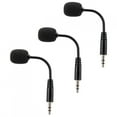 thumbnail image 1 of 3PCS Adjustable Flexible Extended Mini Microphone with High Sensitivity for Computer, Mobile Phone, Plug and Play, 1 of 8