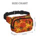 thumbnail image 4 of Balery Sunflower4 Mochila Cinturón para Mujeres y Hombres, Bolsa de Cintura Impermeable de Doble Capa con Correa, 4 of 9