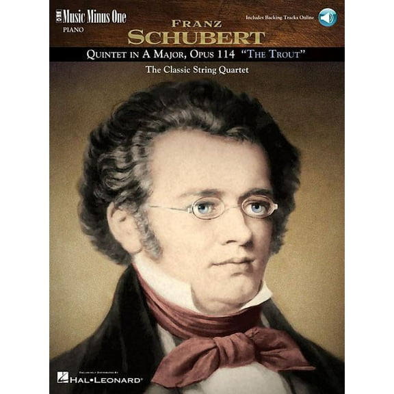 Schubert - Quintet in A Major, Op. 114, D667 The Trout: Music Minus One Piano