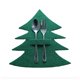 thumbnail image 2 of Moyic 4 unids/set árbol de Navidad vajilla bolsa de almacenamiento bolsa organizador de decoración tenedor cuchara bolsillo Festival fiesta banquete Kits de decoración para fiestas Verde Moyic HA068283-02B, 2 of 6