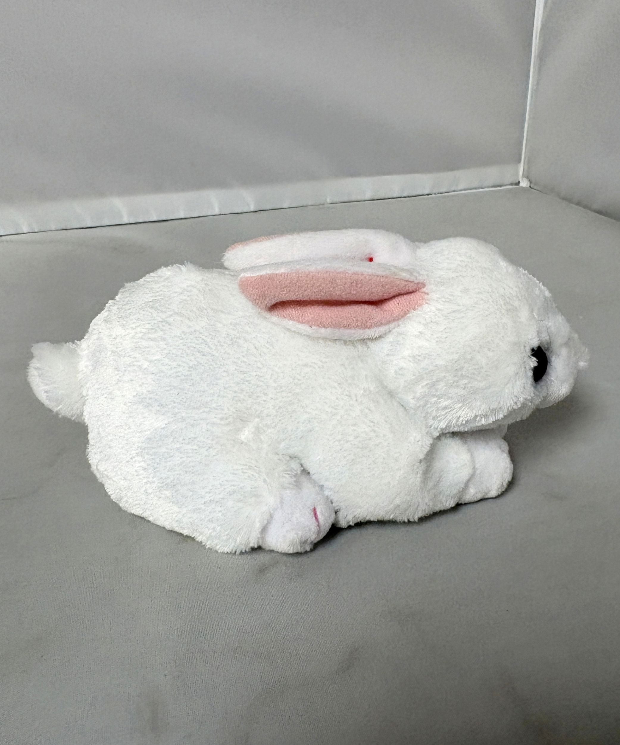 TY Beanie Babies Collection - COTTON the White RABBIT Plush, 6