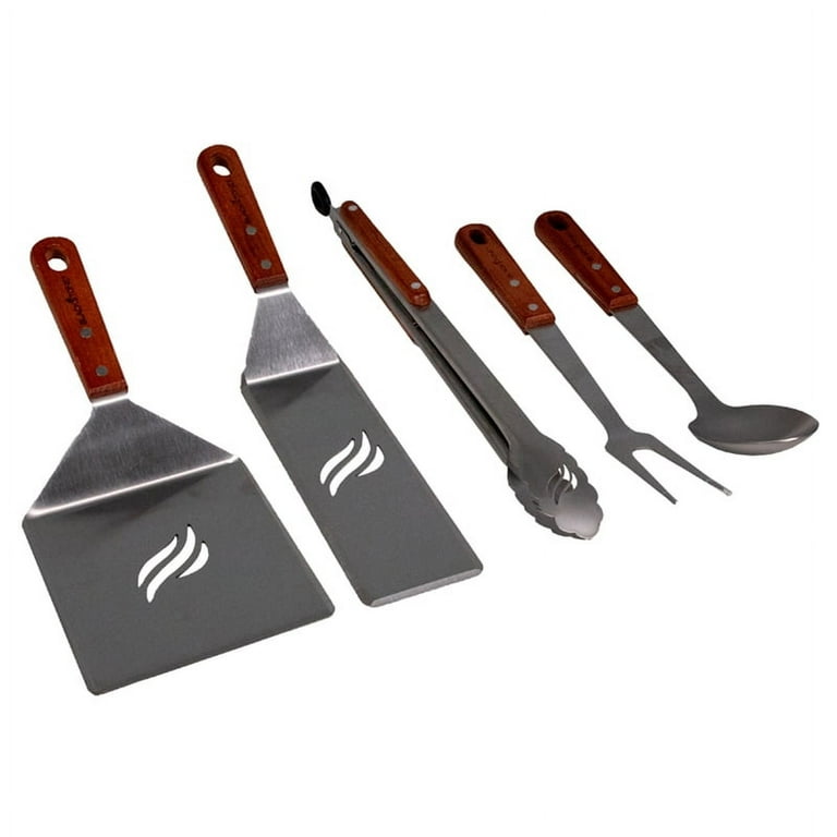 Blackstone Knives with Blade Covers Stainless Steel Tool Set in the  Grilling Tools & Utensils department at