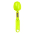 thumbnail image 1 of Báscula digital electrónica con cuchara y pantalla LCD para cocina, 500 g/0,1 g, para alimentos Verde, 1 of 5
