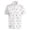 White@GC@, variant on CONZONE Men's Polo Shirt Short Sleeve Casual Polo Shirt for Men Dinosaur Graphic Breathable Loose Fit Cozy Summer Golf Shirts