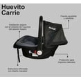 thumbnail image 3 of Autoasiento para carro Huevito Porta Bebe Carrie Modelo negro, 3 of 4