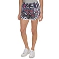 thumbnail image 3 of Calvin Klein Women's Comfortable Fashion Print Running Short (Geo Shift Berry, L), 3 of 4