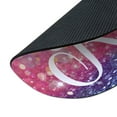 thumbnail image 3 of WIRESTER 7.88 in Round Mouse Pad with Non-Slip Rubber Base for Computers, Laptop, Office & Home - Gliter Pink Blue R, 3 of 5