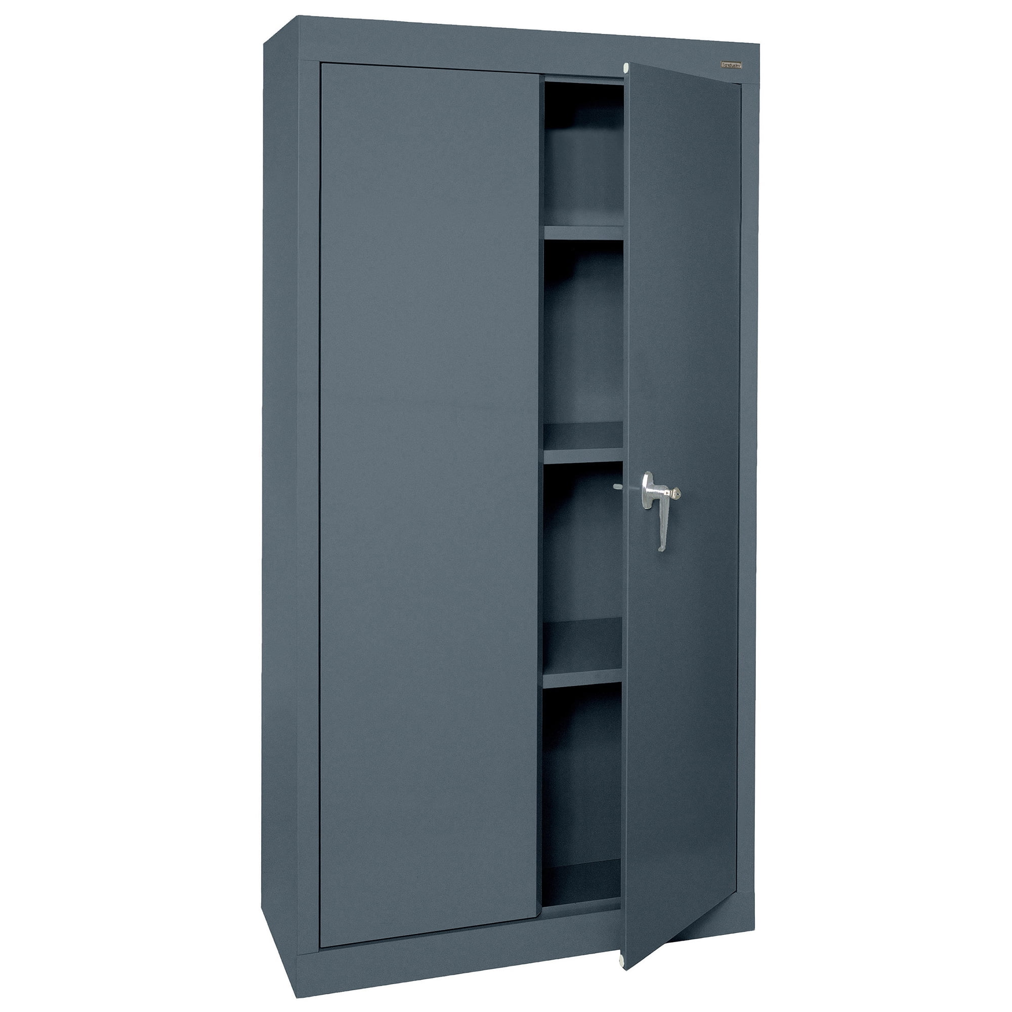 Sandusky Braefell 20-Gauge Welded Steel Garage Storage Cabinet, Charcoal