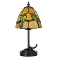 thumbnail image 2 of Cal Lighting 40W Metal/Resin Tiffany Accent Lamp With Inline Switch, 2 of 2