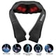 thumbnail image 5 of Masajeador de cuello y espalda con calor calmante, almohada de masaje de amasado 3D de tejido profundo eléctrico para hombro, pierna, músculo corporal, 5 of 5