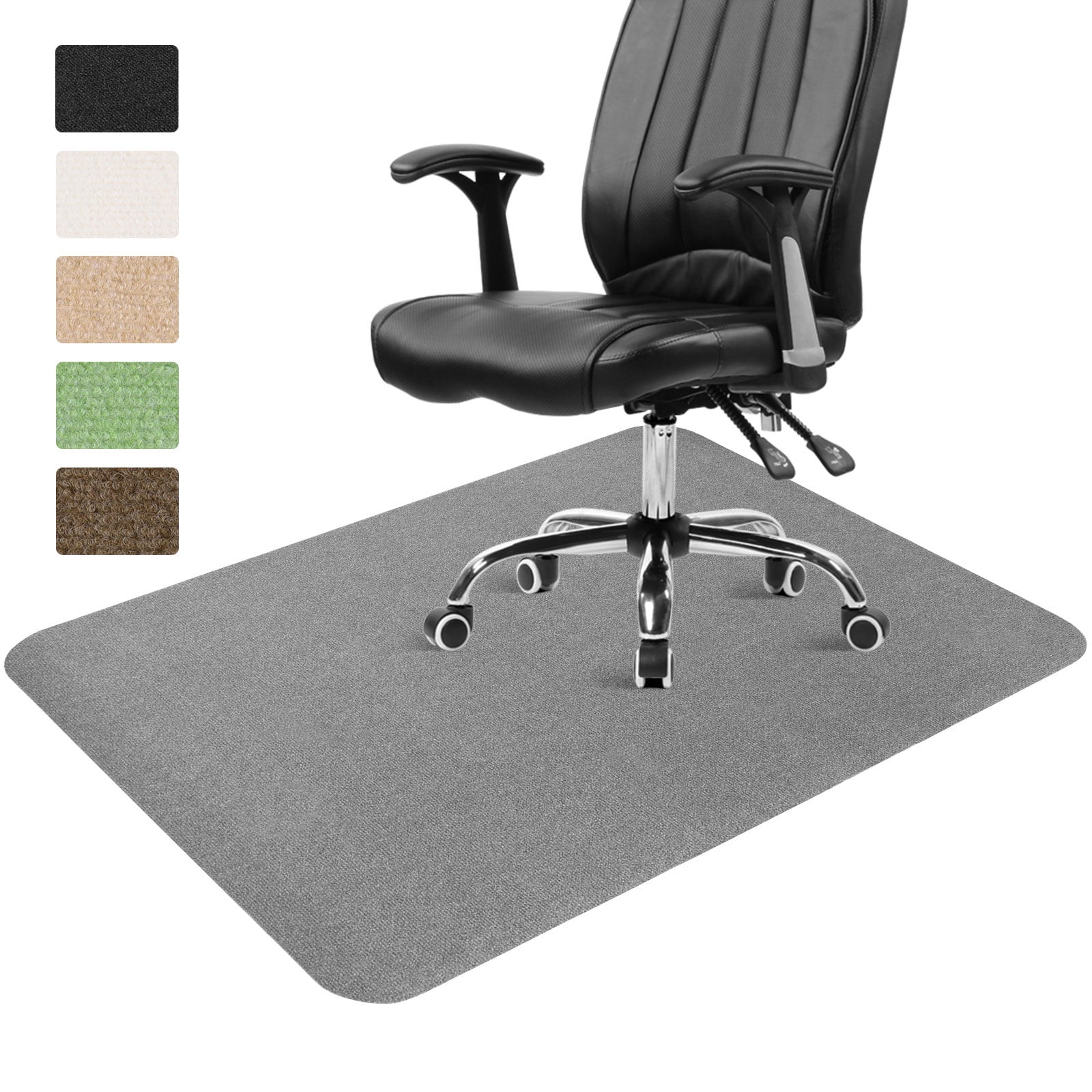 Pro Space Office Chair Mat Non Slip Hard Floor Mats for Office Decor and Under Office Desk Protect Abstract Ocean 36x48 