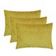 thumbnail image 4 of Funda de almohada lumbar decorativa HomeCentric verde chartreuse de 30 x 50 cm (12 x 20 pulgadas), terciopelo con textura enrejada, terciopelo, almohada oblonga con estampado geométrico, estilo, 4 of 4