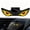 Style-c, variant on Solar Demon Eye LED Car Window Light, Wireless No Drill Solar and USB Powered Devil Eyes Warning Lights for Cars Windshield Rear Window, Waterproof Eyes Animated for Suvs Trucks Vans