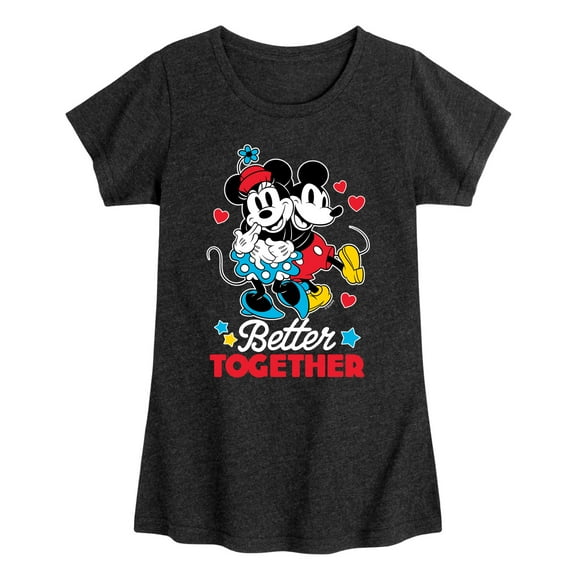 Disney - Better Together - Toddler & Youth Girls Short Sleeve Graphic T-Shirt